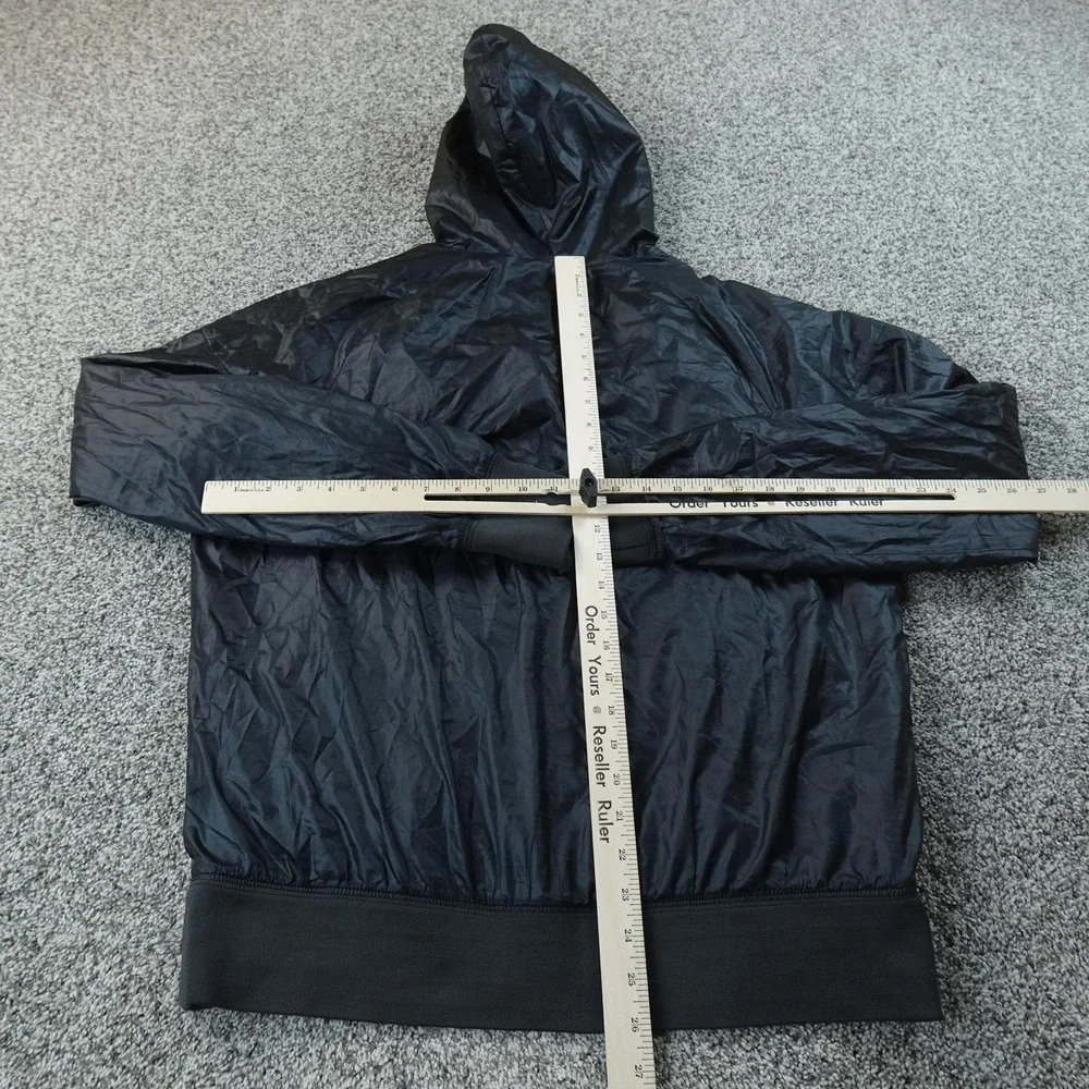 Nike Jacket Mens L Black Sportswear Windrunner Hooded Windbreaker Full‎ Zip Coat